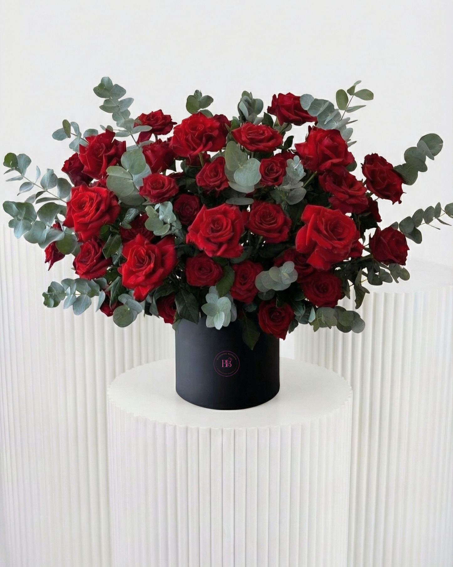 Velvet Rose Elegance - BB Flowers UAE