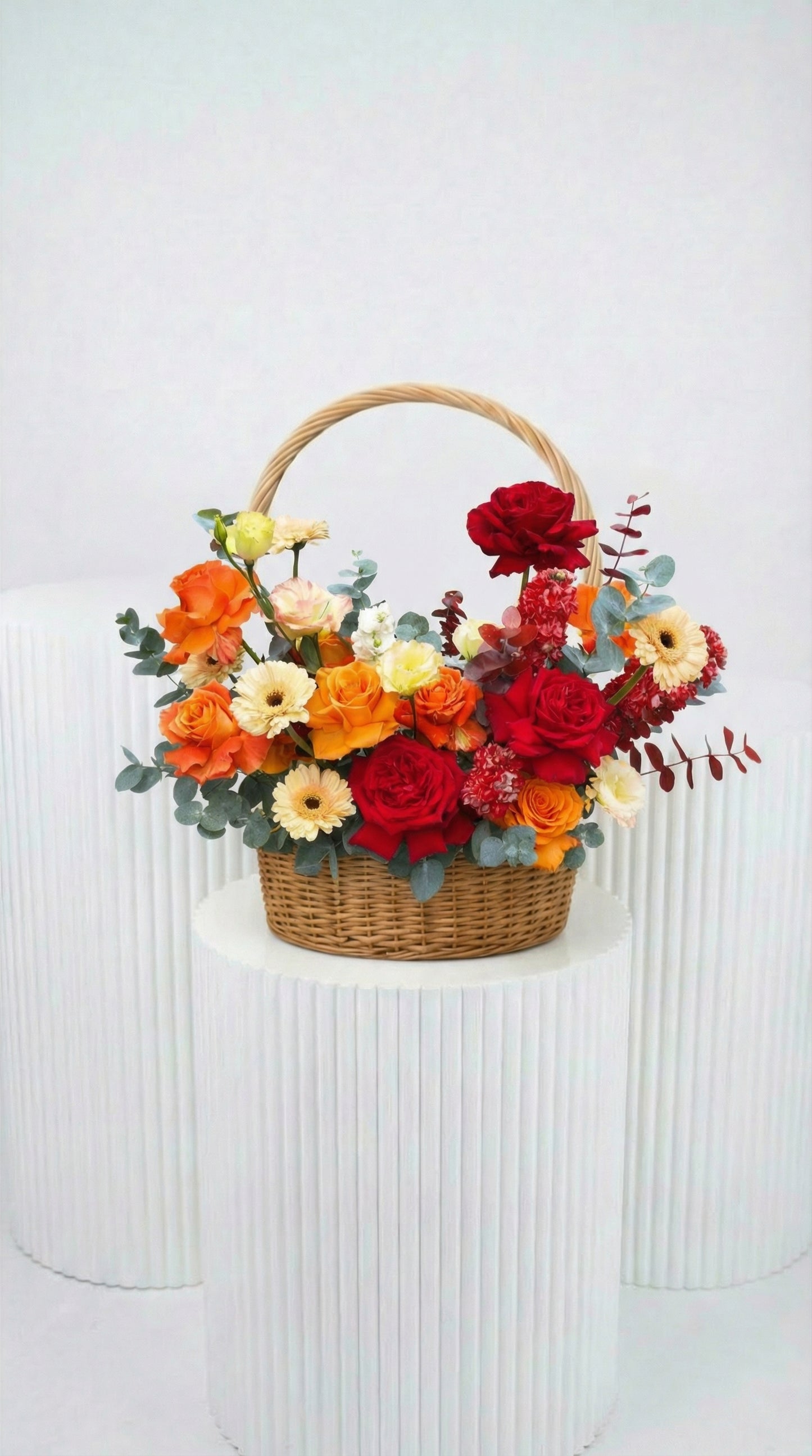 Stemline Basket - BB Flowers UAE