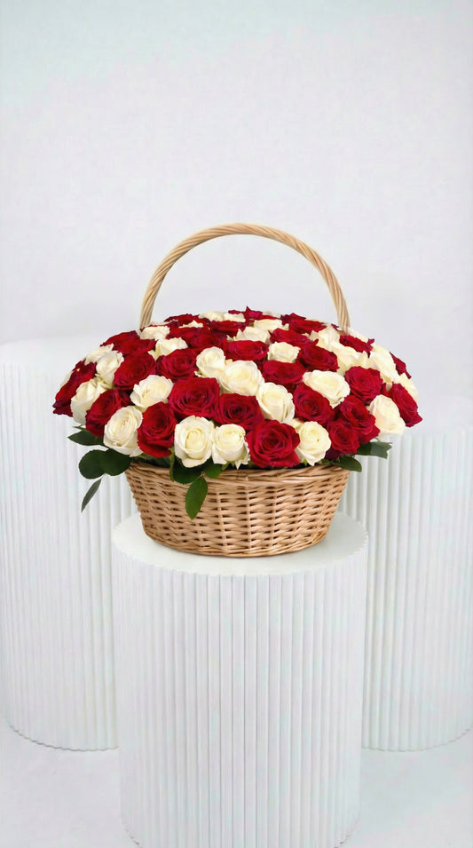 Elure Basket - BB Flowers UAE