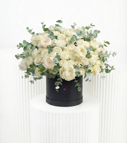 White Rose Elegance - BB Flowers UAE