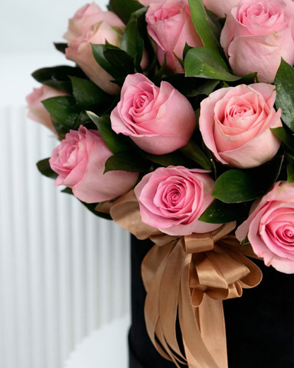 Pink Rose Charm - BB Flowers UAE