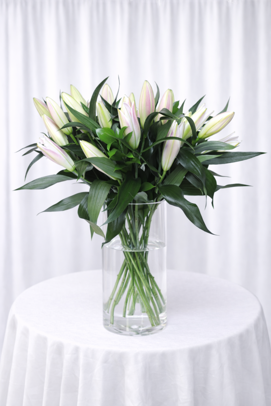 Ivory Lily Vase