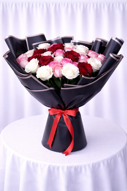 Crimson Pearl Roses