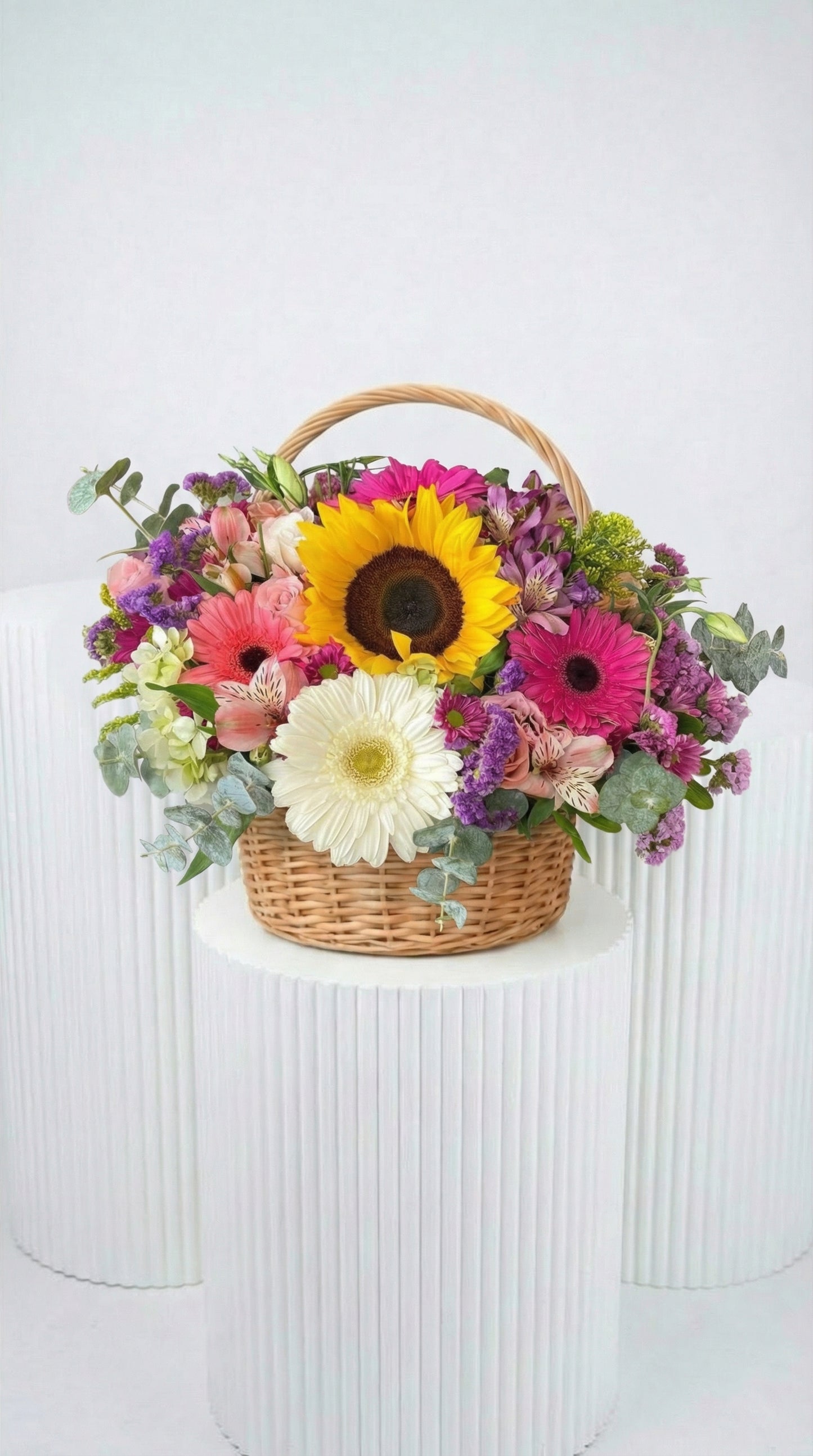 Petalform Basket - BB Flowers UAE