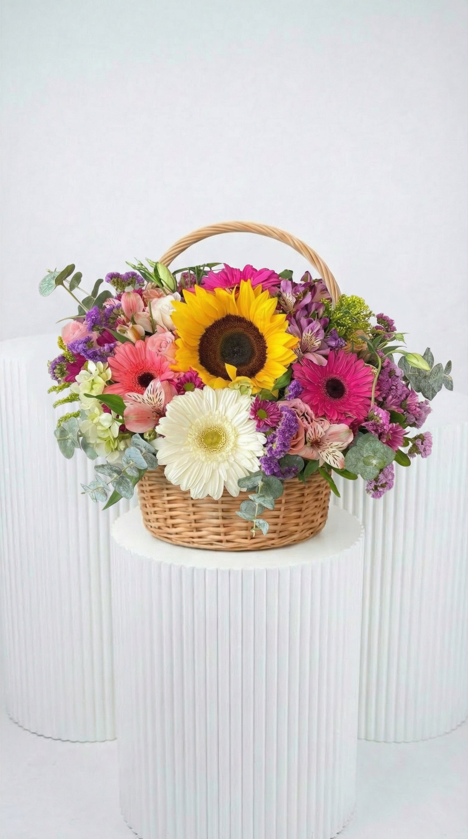 Petalform Basket - BB Flowers UAE